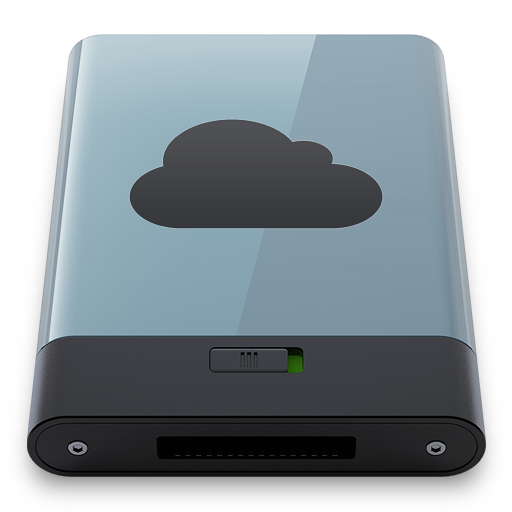 Graphite iDisk B Icon 512x512 png